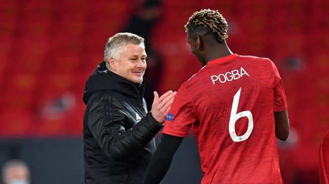 Tepis Rumor Hengkang, Solskjaer: MU Lagi Bicara Kontrak Baru Pogba