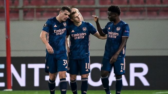 Gol Perdana Odegaard Warnai Kemenangan The Gunners