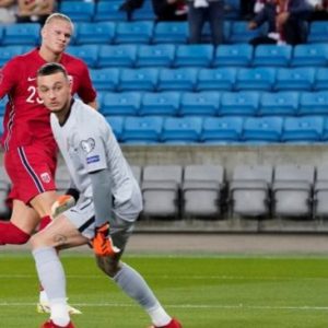 Erling Haaland Cetak Gol, Norwegia vs Belanda Imbang 1-1