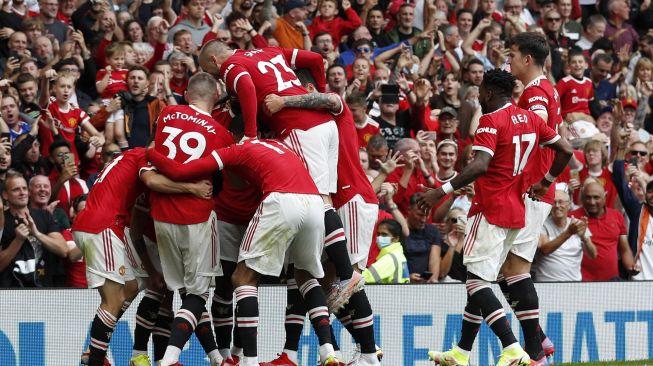 Magis Old Trafford saat MU Gasak Leeds 5-1