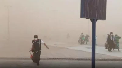 Badai Pasir di Madinah: Langit Gelap, Evakuasi Jemaah Haji Berlangsung Dramatis