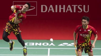 Tumbangkan Ganda Putra China, Fajar / Rian Kampiun Indonesia Masters 2022