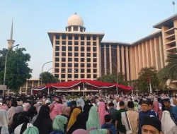 100 Ribu Lebih Umat Islam Salat Idul Adha di Masjid Istiqlal