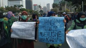 Sehari Dilantik, Jokowi Sudah Didemo Mahasiswa dari BEM Seluruh Indonesia