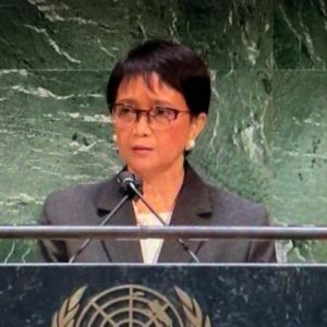 Menlu Retno di PBB: Tanggung Jawab Utama Kita Menyelamatkan Warga Palestina
