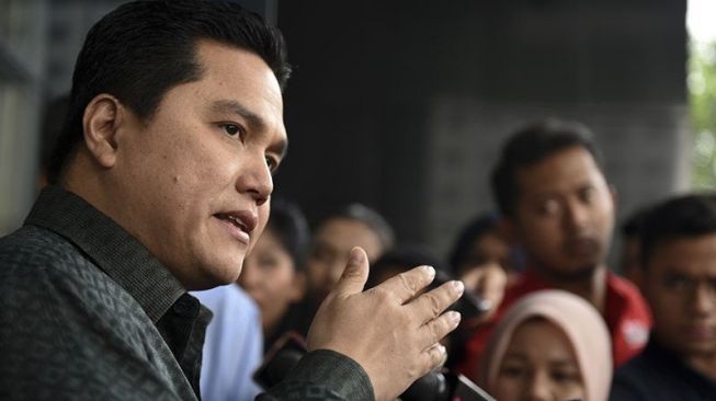 Erick Thohir Klaim Vaksinasi Gotong Royong Individu Tak Gunakan Vaksin Hibah