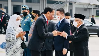 Presiden Jokowi dan Iriana Bertolak ke China