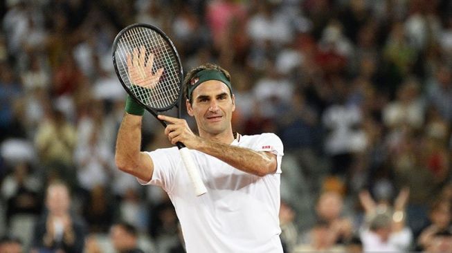 Federer Singkirkan Petenis Inggris Terakhir di Ajang Wimbledon