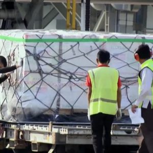 Bantuan AS, 1,5 Juta Vaksin Moderna Kembali Mendarat di Bandara Soekarno-Hatta Sore Ini