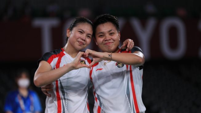 Greysia / Apriyani Tiba di Tanah Air Malam Ini