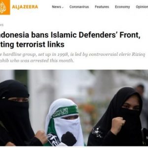 FPI Dibubarkan Pemerintah, Media Asing Ikut Menyoroti FPI Dibubarkan Pemerintah, Media Asing Ikut Menyoroti