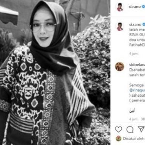 Rina Gunawan Meninggal Dunia, Rano Karno Berduka