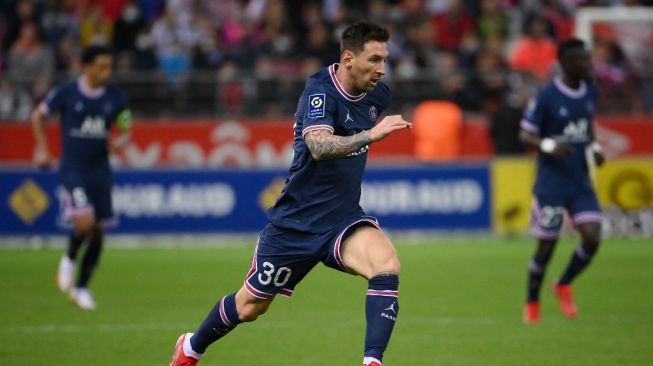 Debut Messi Jadi Pemain Pengganti, PSG Bekuk Reims 2-0
