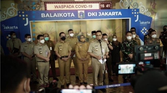 Penularan Covid-19 di Jakarta Meroket, Anies: Sepekan Kasus Aktif Naik 50 Persen