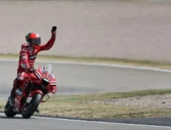 Hasil MotoGP Inggris di Silverstone: Bagnaia Menang, Vinales Podium Lagi