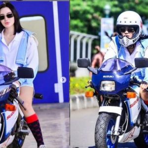 Wika Salim Bosan Dengan yang Gede, Motor Kecil Ini Jadi Teman Riding