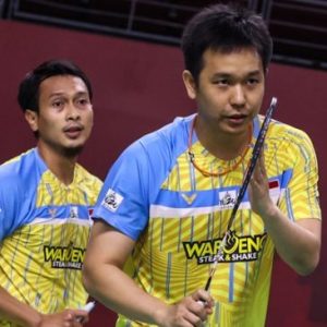 Dijegal Ganda Putra Tuan Rumah, Hendra / Ahsan Gagal Juara India Open