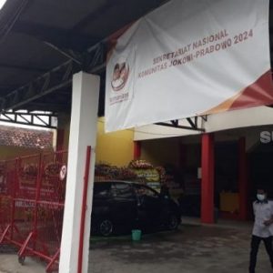 Dukung Presiden 3 Periode, Begini Penampakan Kantor Seknas Jokowi-Prabowo 2024 di Mampang