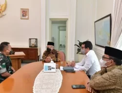 Temui Wapres Ma’ruf, KSAD Lapor Bakal Gunakan Strategi Humanis untuk Keamanan Papua