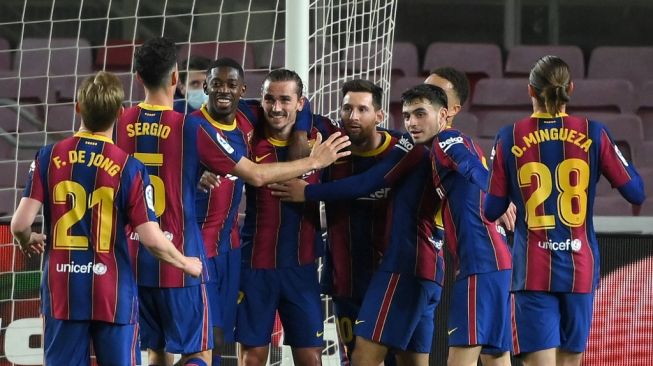 Liga Spanyol: Barcelona Gusur Madrid Usai Tekuk Huesca