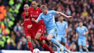 Laga Manchester City Vs Liverpool Berakhir Imbang 2-2