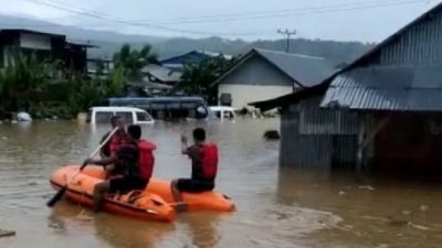 Jayapura Dilanda Banjir dan Longsor, Banyak Warga Tertimbun