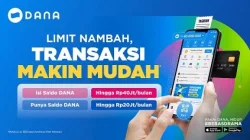 Top Up Saldo DANA Kini Bisa Sampai Rp 20 Juta