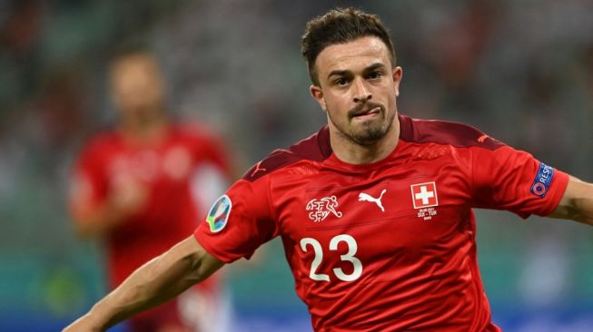 Tantang Spanyol di Perempatfinal, Xherdan Shaqiri Pede Swiss Beri Perlawanan
