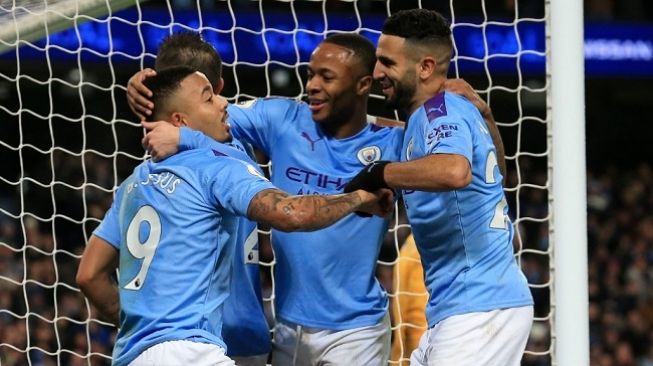 Manchester City Sikat Wolves 4-1, Gabriel Jesus Cetak Brace