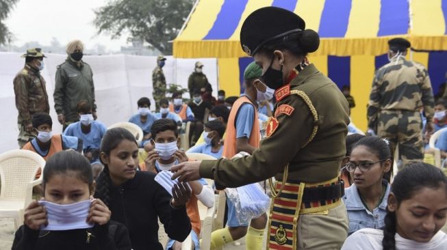 AS Kirim Pekerja Medis ke India Bantu Atasi ‘Tsunami’ Covid-19