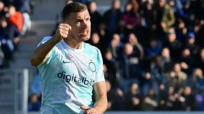 Inter Milan Rebut Poin Penuh dari Markas Atalanta, Dzeko Cetak Dua Gol