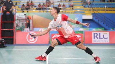 Bungkam Chico Aura Dwi Wardoyo, Jonatan Christie ke Final Kejuaraan Asia 2022