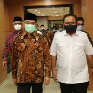 Menko PMK dan Menag Yaqut Bertemu, Kompak Tegaskan Dana Haji Aman
