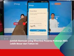 Jumlah Bantuan yang Diterima Peserta Prakerja 2023 Lebih Besar dari Tahun Ini