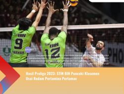 Hasil Proliga 2023: STIN BIN Puncaki Klasemen Usai Redam Pertamina Pertamax