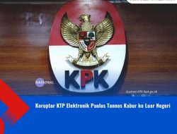 Koruptor KTP Elektronik Paulus Tannos Kabur ke Luar Negeri