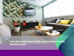 Tren Warna Cat Rumah 2023, Hunian Makin Estetik dan Bikin Hoki