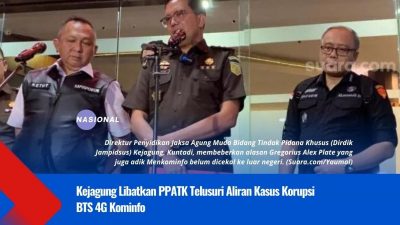 Kejagung Libatkan PPATK Telusuri Aliran Kasus Korupsi BTS 4G Kominfo
