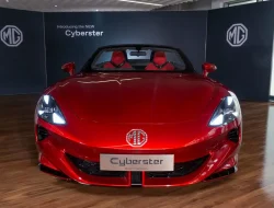 MG Motor Indonesia Berencana Bawa Mobil Listrik MG Cyberster ke Pasar Tanah Air