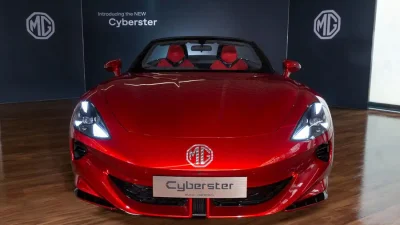 MG Motor Indonesia Berencana Bawa Mobil Listrik MG Cyberster ke Pasar Tanah Air
