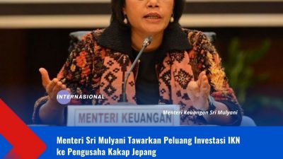 Menteri Sri Mulyani Tawarkan Peluang Investasi IKN ke Pengusaha Kakap Jepang
