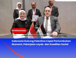 Indonesia Dukung Palestina Capai Pertumbuhan Ekonomi, Pekerjaan Layak, dan Keadilan Sosial