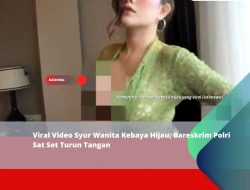 Fakta-fakta Viral Video Syur Wanita Kebaya Hijau, Bareskrim Polri Sat Set Turun Tangan Fakta-fakta Viral Video Syur Wanita Kebaya Hijau, Bareskrim Polri Sat Set Turun Tangan