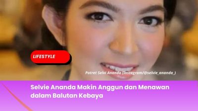 Selvie Ananda Makin Anggun dan Menawan dalam Balutan Kebaya