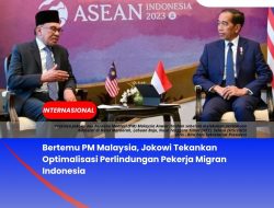 Bertemu PM Malaysia, Jokowi Tekankan Optimalisasi Perlindungan Pekerja Migran Indonesia
