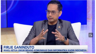 Firlie Ganinduto (Wakil Ketua Umum Bidang Komunikasi dan Informatika Kadin Indonesia)