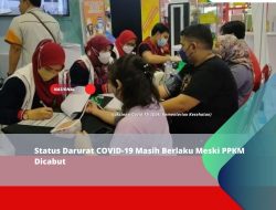 Status Darurat COVID-19 Masih Berlaku Meski PPKM Dicabut