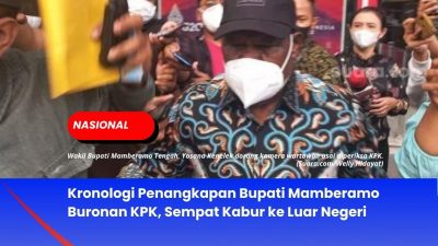 Kronologi Penangkapan Bupati Mamberamo Buronan KPK, Sempat Kabur ke Luar Negeri