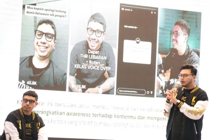 AMANAH Gelar Pelatihan Voice Over bagi Pemuda untuk Pembuatan Konten Media Sosial Efektif