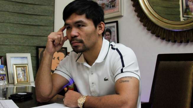 Manny Pacquiao Deklarasi Calon Presiden Filipina 2022